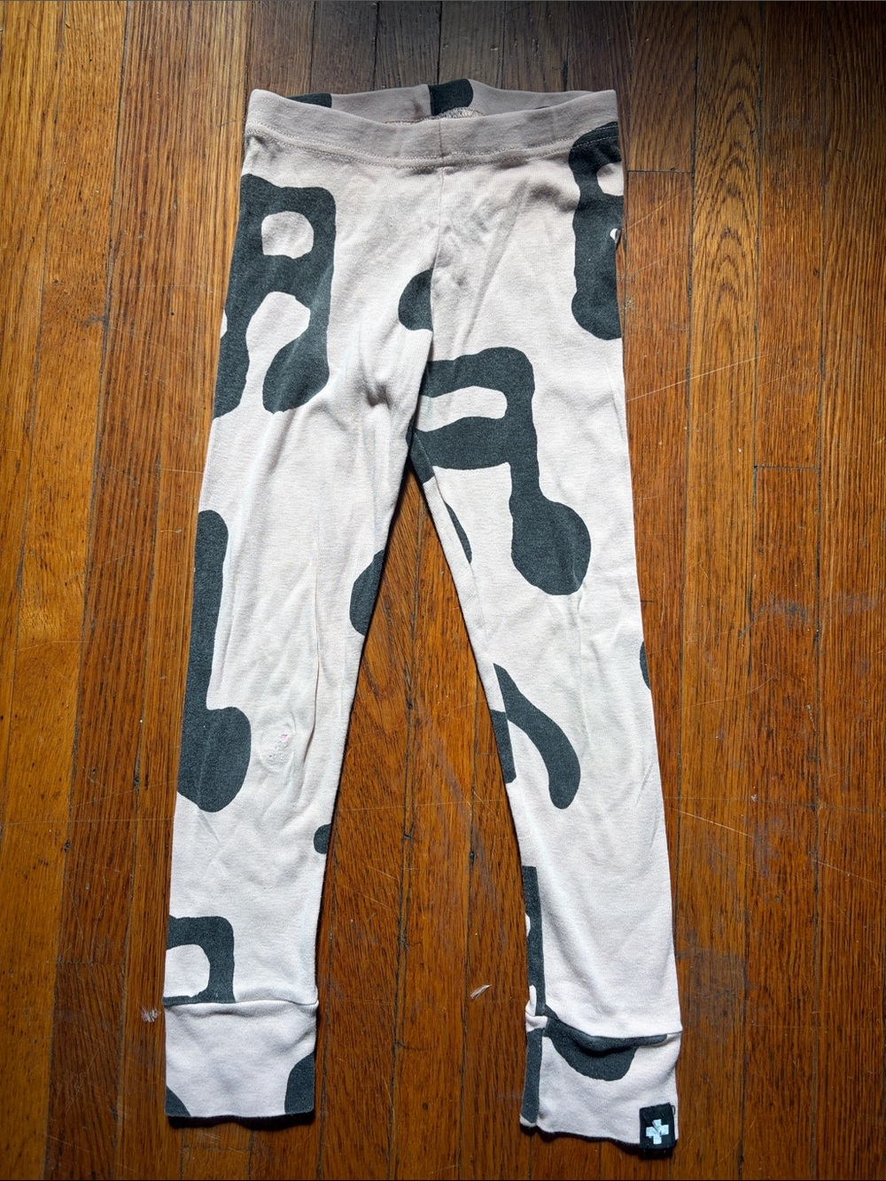Kids Nununu Celinununu musical note leggings